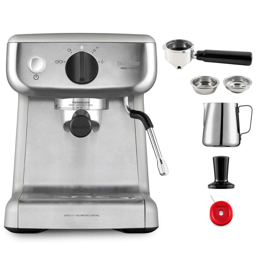 Breville Barista Max | Fully Automatic Espresso Machine | With Built-in Grinder and 15 Bar Italian Pump [VCF126X] - 2