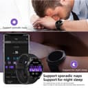 Mibro GS Pro Montre Connectée Homme 46mm, Batterie 20 Jours, GPS Intégrée, Appels Bluetooth, Prise en Charge Fréquence Cardiaque, SpO2 et Rrespiration, Étanchéité 5 ATM, 105+ Modes Sportifs - 4