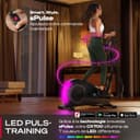 Sportstech CX700 avec Technologie LED innovatrice | Appareil Professionnel, vélo elliptique pour la Maison | 12 programmes | avec système de freinage magnétique de 24 kg | Marque de qualité Allemande - 2