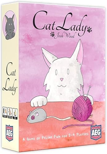 AEG Alderac Entertainment - Cat Lady - Card Game - Base Game - for 2-4 Players - from Ages 8+ - English