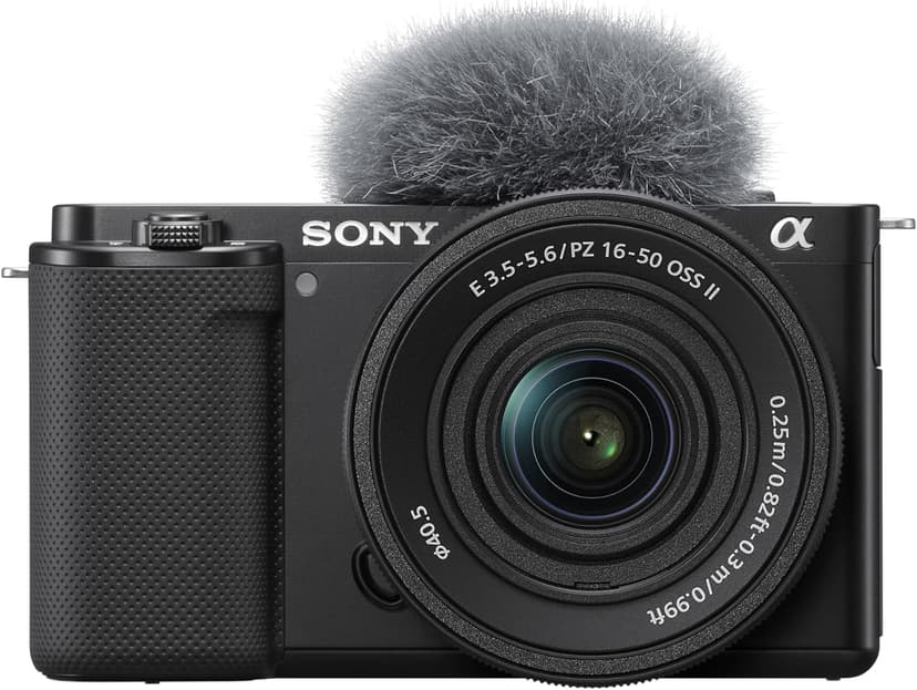 Sony ZV-E10K Mirrorless Vlog Camera with 16-50mm II Lens (APS-C Sensor, 4K Video, Flip Screen, Real-Time Eye AF, Ideal for Content Creators) - 1