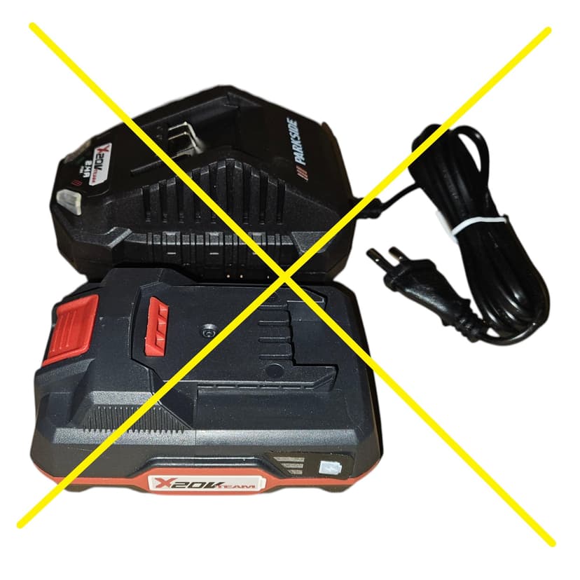 Parkside PDSSA 20-Li A1 Cordless Impact Wrench without Battery and Charger (with Case) - 3
