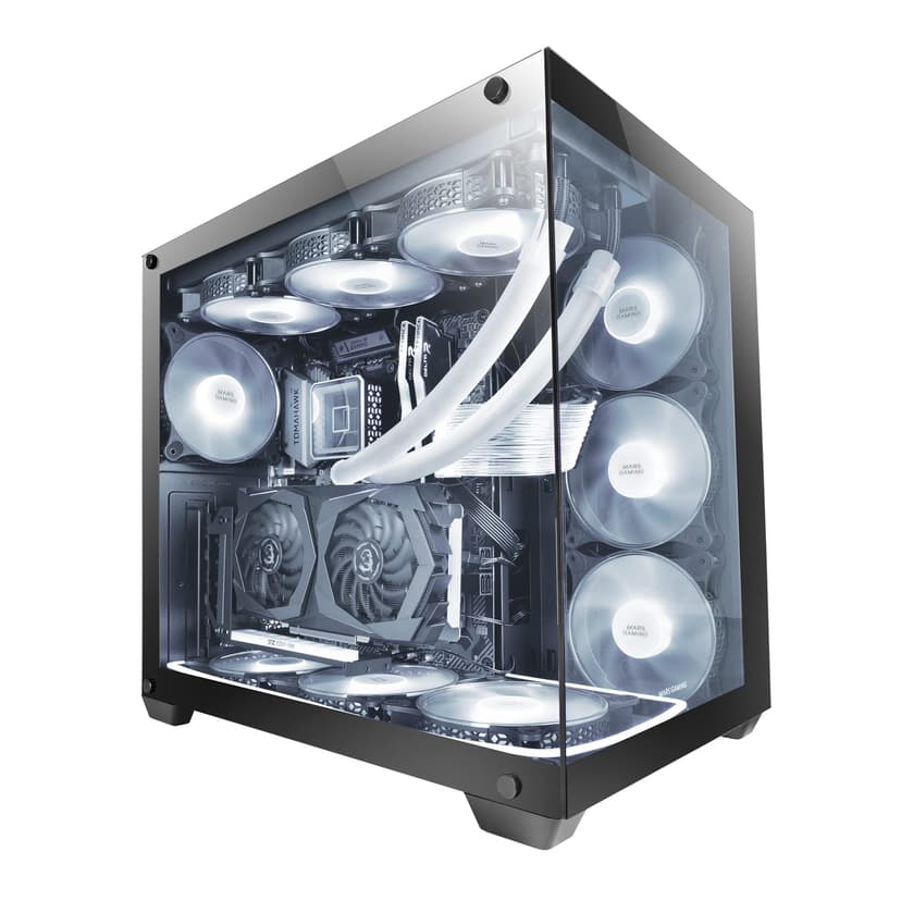 Mars Gaming MCV4, Tour Gaming Custom XXL E-ATX, Fenêtres … - 1