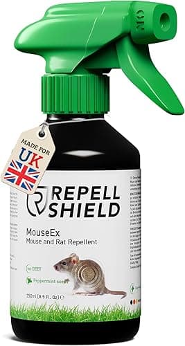 RepellShield Rat & Mouse Repellent Spray - Non-Staining P…