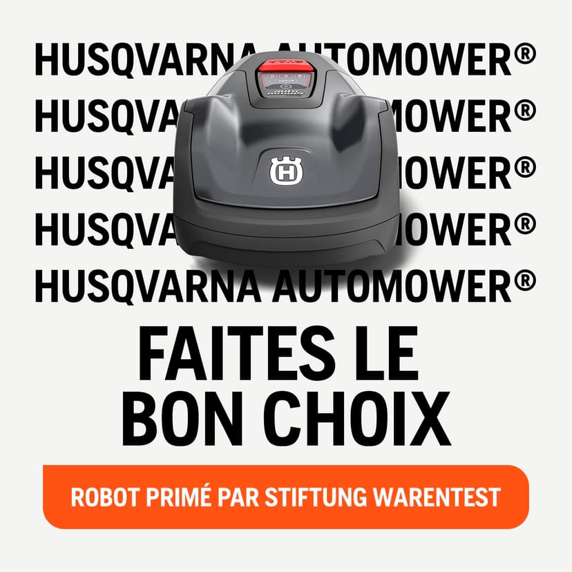 Husqvarna Robot Tondeuse Automower Aspire R4 pour 400 m² de Surface I Tondeuse à Gazon sans Fil Robot contrôle Via l'application Connect (avec Commande vocale, Wi-FI, Bluetooth) avec kit - 7