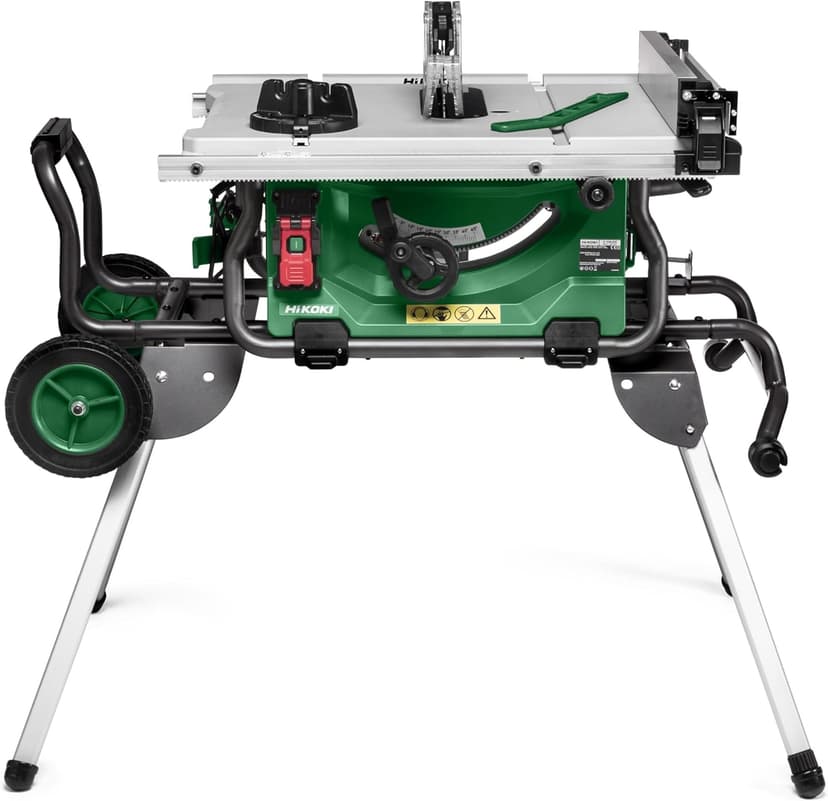 HiKOKI Scie circulaire de table C10RJ (1500W, lame de scie Ø255mm, démarrage progressif, guide parallèle, élargissement de la table, frein électrique, protection contre les surcharges, lame de scie) - 1