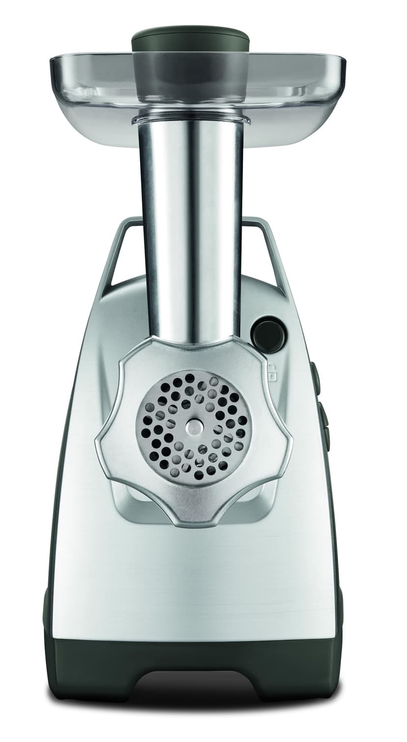 Moulinex Hachoir à Viande HV8 Hachoir Electrique 2200W 2 Grilles de Broyage Accessoires pour Kebbés et Saucisses Argent ME686832 - 2