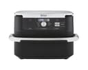 Ninja Foodi FlexDrawer Air Fryer, Dual Zone with Removable Divider, Large 10.4L Drawer, 7-in-1, Double Zone, Oil Free, Dishwasher Safe Nonstick Parts, Black AF500EU - 1