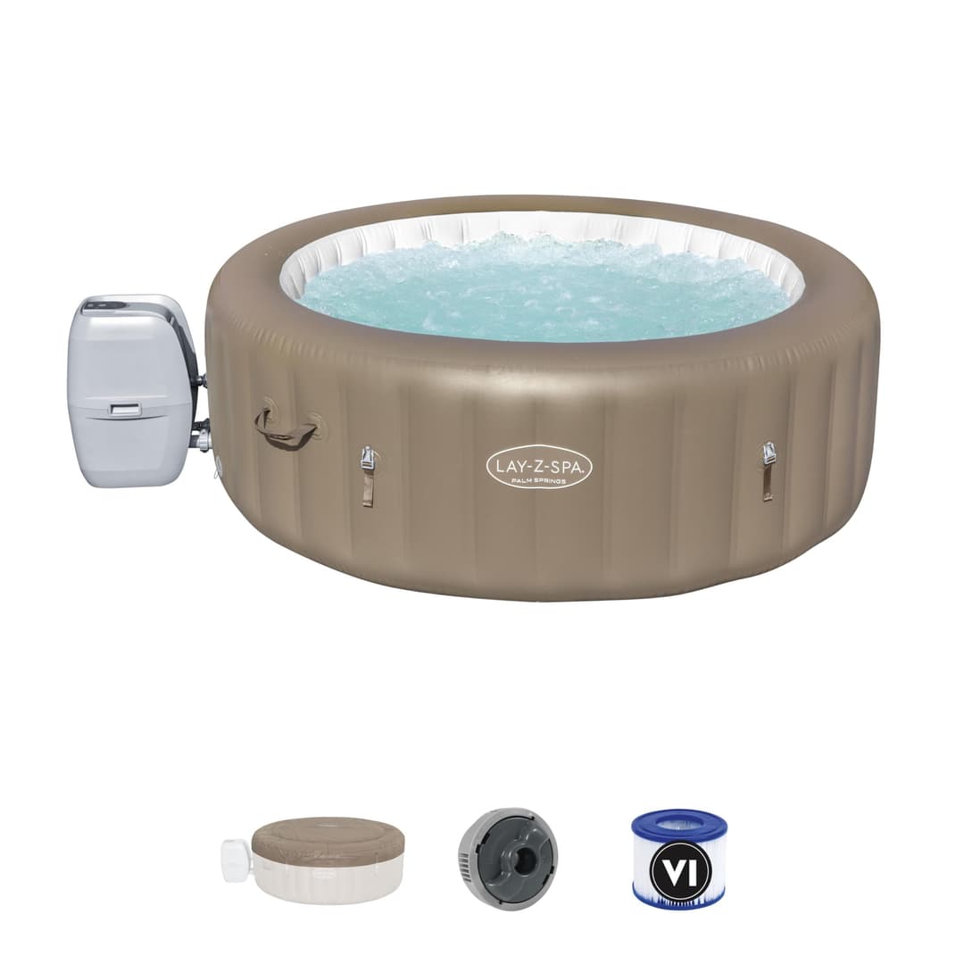 Bestway 60017 Lay-Z-Spa, Multicolor, 71.0 cm*196.0 cm*196.0 cm
