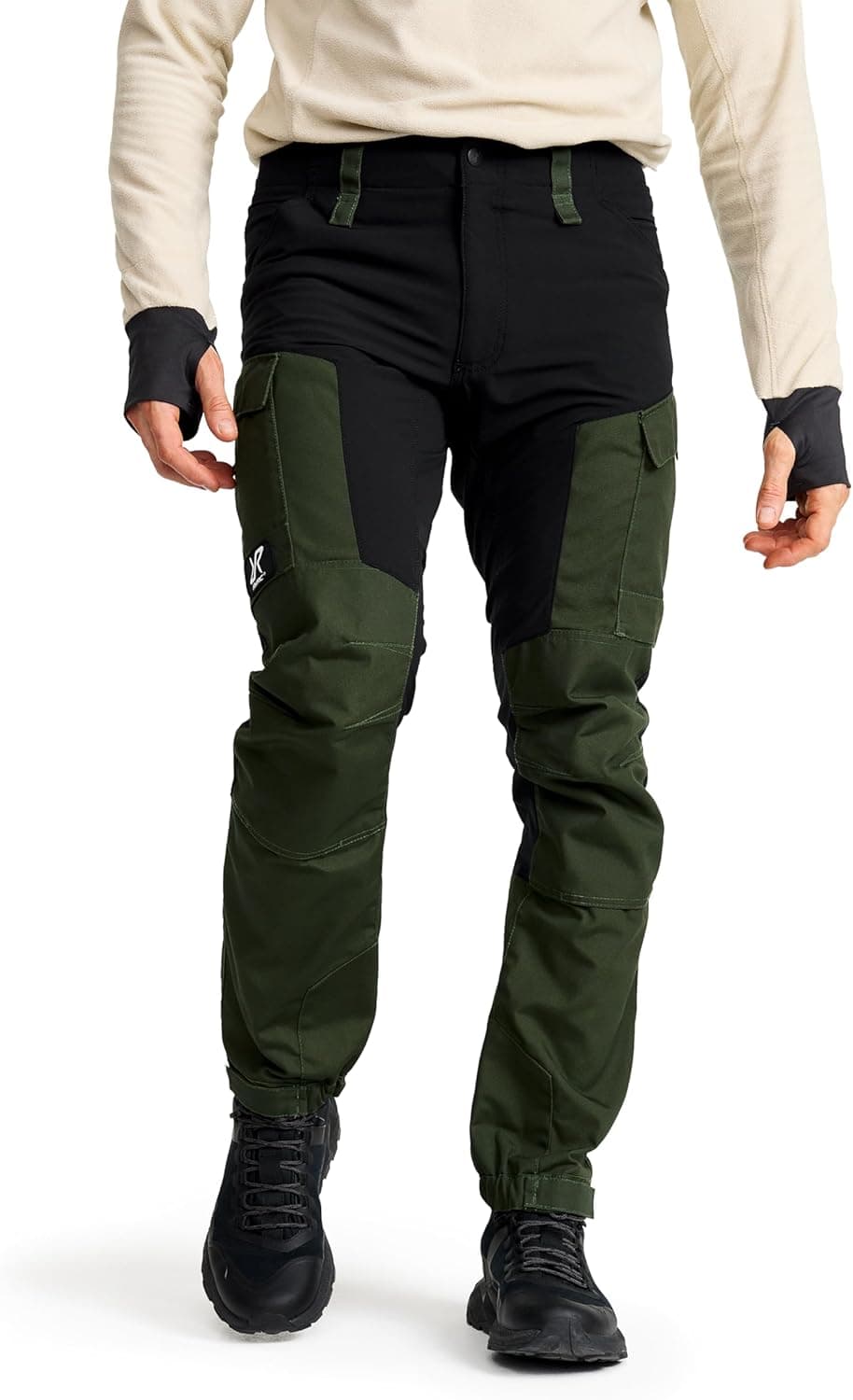RevolutionRace Men's RVRC GP Trousers, Durable Trousers for Hiking, Walking, Exploring and All Other Outdoor Activities, Forest Green, M