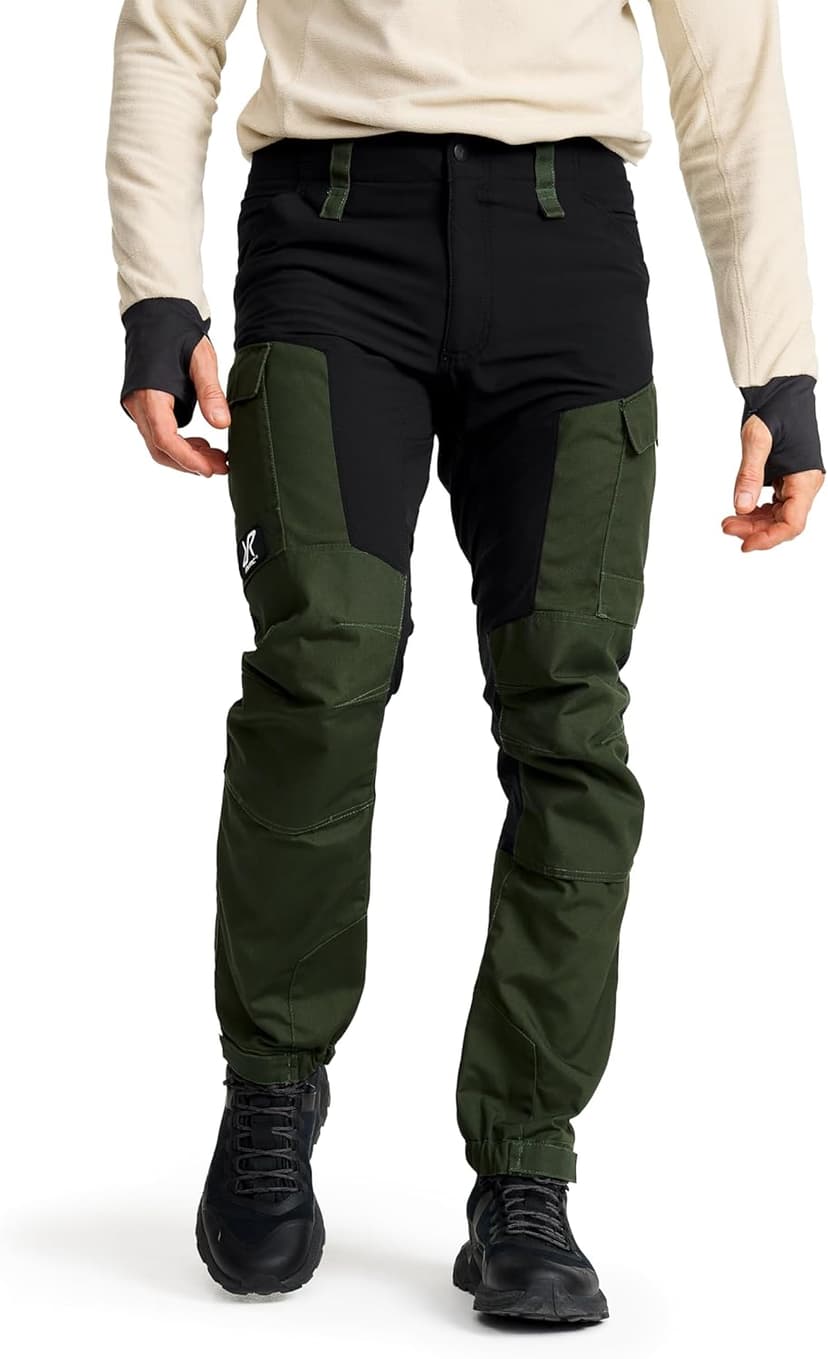 RevolutionRace Men's RVRC GP Trousers, Durable Trousers for Hiking, Walking, Exploring and All Other Outdoor Activities, Forest Green, M - 1