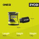RROS18-0 18V ONE+ Cordless Random Orbit Sander (Bare Tool) - 9