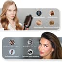 TYMO Hair Dryer Brush Blow Dryer Brush in One, 4 in 1 Ionic Hairdryer and Styler Volumizer with Oval Titanium Barrel, Hot Air Straightener for Smooth Frizz-Free Blowout, Gold - 7