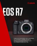 Canon EOS R7 (Boîtier) - Appareil Photo Hybride - Capteur APS-C 32,5 MP, Autofocus CMOS Dual Pixel II - Appareil Photo Numérique 4K 60p, Prise de Vue en Continu Jusqu’à 15 ips - Bluetooth, Wi-Fi, WLAN - 2