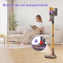Aodebiao V16 Aspirateur Balai sans Fil 55Kpa/600W/80Mins, Aspirateur sans Fil Puissant, Écrans Tactiles LED, Mode Automatique, Brosse Anti-Emmêlement pour Tapis, Sols Durs et Poils d'animaux - 6