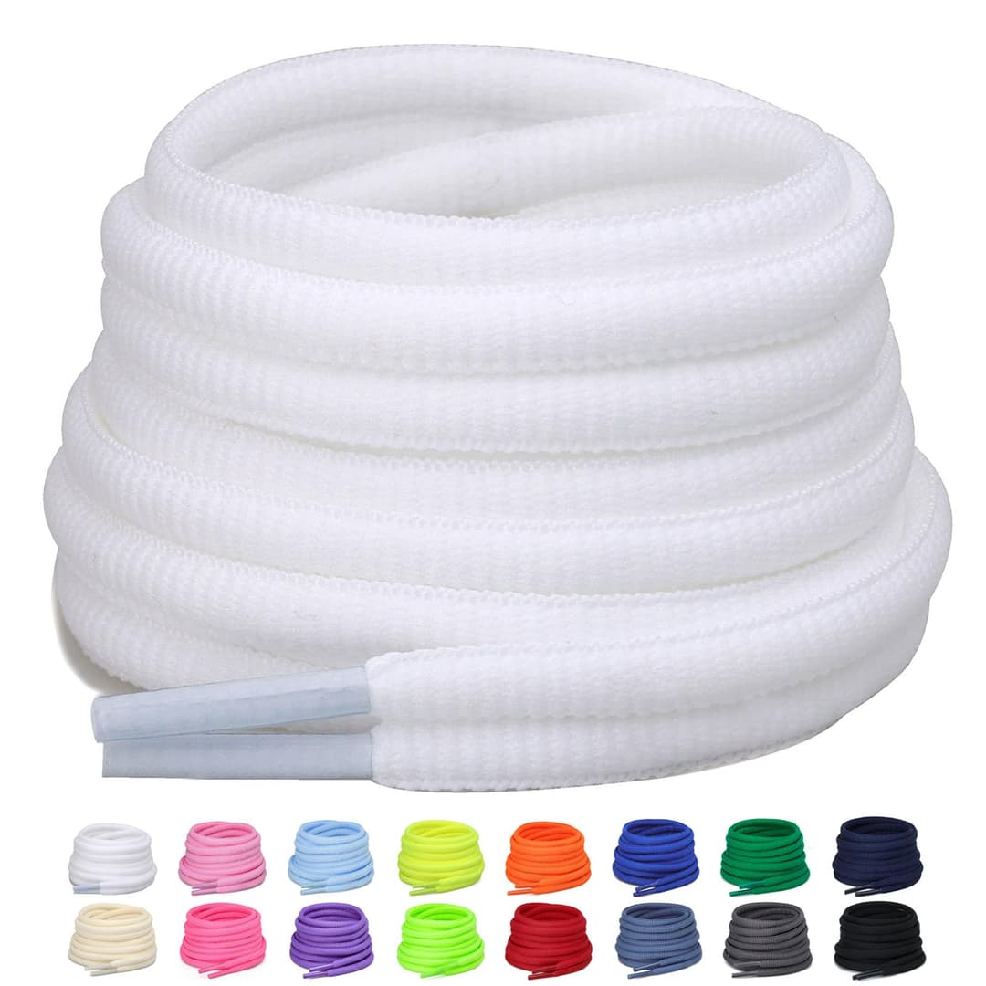 Puzeam Lacets Ovales de Sport [ 2 Paires ] lacets de Chau…