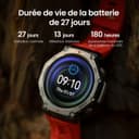 Amazfit T-Rex 3 Outdoor Smartwatch 48mm Écran AMOLED, Cartes et Navigation Hors Ligne, GPS Double Bande à 6 Systèmes Satellites, Autonomie de 27 Jours, Paiement NFC, 170 Modes Sportifs pour Aventure - 3