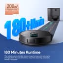 Ultenic T20 Pro Self Emptying Robot Vacuum Cleaner with Mop 8000Pa, 180 Mins Runtime, LiDAR Navigation, Up to 10 Weeks of Hands Free Cleaning Robot Vacuum for Pet Hair, Carpet, All Floors - 6