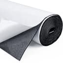 Self Adhesive Foam Roll, 300mm(W) x 1.5mm(T) x 3m(L) Foam Sheets, DIY Multifunction Neoprene Rubber Sheets Pads for Furniture Protection, Non-Slip, Sound Insulation, Shock Absorption (Black) - 1