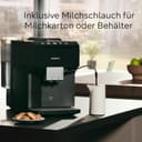 Coffee machine EQ500 classic claver lacquer black, black, water tank - 6