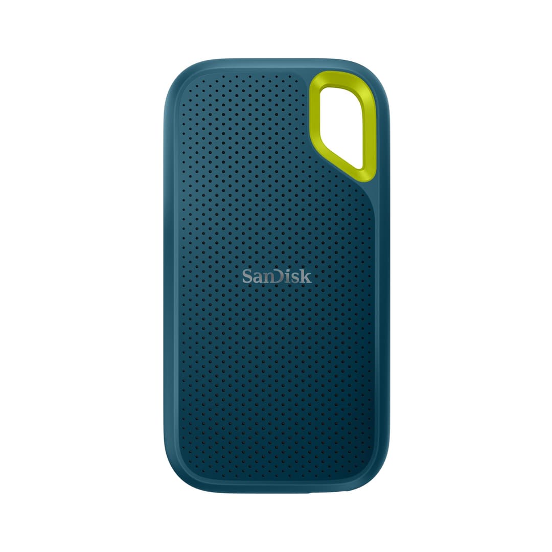 SANDISK Extreme Portable SSD 8TB (up to 1050 MB/s Read, 1,000MB/s Write, USB-C, NVMe Solid State Performance, IP65 Rated for dust and Water Resistance, Updated Firmware) Monterey