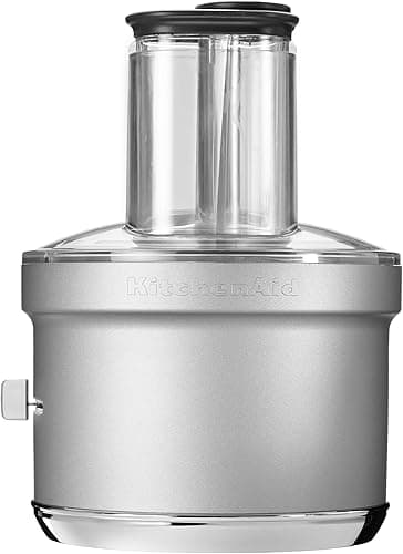 KitchenAid Accessoire Robot Ménager - 5KSM2FPA - Robot Cuisine Multifonctions pour KitchenAid Robot Pâtissier - Rapeuse - Coupe Légumes en Tranches, Juliennes ou dés