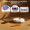 roborock Q10 S5+ Robot Vacuum Cleaner Set with Station, 10000 Pa Suction, Automatic Emptying, Double Anti-tangle, VibraRise 2.0 System, Navigation & Mapping, Obstacle Avoidance, APP - 4