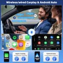 2+32G Android 13 Autoradio pour Skoda Fabia 2007-2014 avec sans Fil CarPlay Android Auto, 7 Pouces Radio Stéréo avec Navigation GPS Bluetooth Wi-FI FM RDS Caméra de recul Incluse - 3