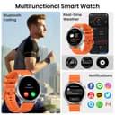 KOSPET ORB Smart Watch for Women Men, Ultra-Lightweight, 25 Days Battery Life, 1.43" AMOLED Fitness Watch with 24H Heat Rate Monitor & Sleep Tracking, 175+ Sports Modes, IP68 Waterproof Silver - 2