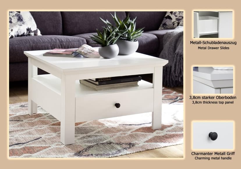 trendteam smart living Table basse, taille unique - 3