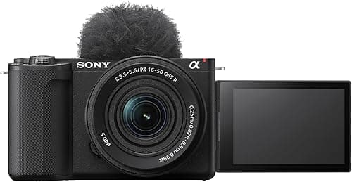 Sony ZV-E10M2 Mirrorless Vlogging Camera wtih 16-50mm Lens (26MP APS-C Sensor, 4K 60p Video, Flip Screen, Real-Time Eye AF, USB-C Streaming - Ideal for Content Creators & YouTubers)
