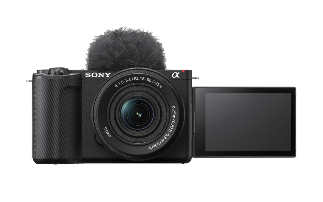 Sony ZV-E10M2 Mirrorless Vlogging Camera wtih 16-50mm Lens (26MP APS-C Sensor, 4K 60p Video, Flip Screen, Real-Time Eye AF, USB-C Streaming - Ideal for Content Creators & YouTubers)