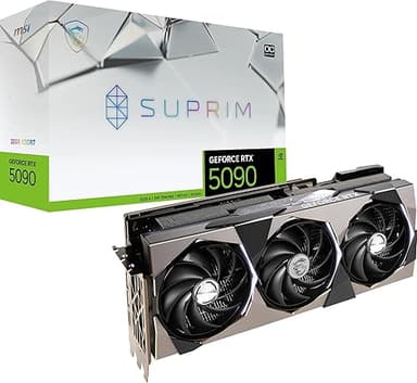 MSI GeForce RTX 5090 32G SUPRIM SOC Graphics Card - RTX 5…