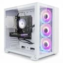 STGsivir PC Gamer Fixed, Gaming Computer, GeForce RTX 3050 6GB GDDR6, Ryzen 5 5500, 32G DDR4, 1T SSD, WiFi 6, BT5.0, RGB Fan x3, PS 600W, Windows 11 Pro - 1