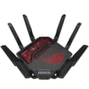 ASUS ROG Rapture GT-BE19000 Tri-band WiFi 7 Gaming Router (320MHz Channels & 4k-QAM, MLO, 2x 10G ports, AI WAN detection, Triple-level Game Acceleration, AiMesh, free network security, VPN features) - 1