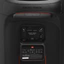 JBL Partybox Stage 320, Enceinte portable de soirée, roulettes et poignée télescopique intégrés, son JBL Pro, jeu de lumières, 18 heures d'autonomie, résistante aux éclaboussures IPX4, en noir - 3