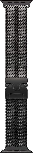 Apple Watch Band - Milanese Loop - 49mm - Black - Large
