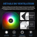 Thermalright Frozen Notte 360 Noir ARGB V2 Refroidisseur de processeur de refroidissement par eau,convient pour AMD :AM4/AM5, Intel LGA 1851/1700/115X/1200/2011 - 5