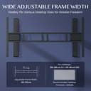 FlexiSpot Bureau Assis Debout Électrique 2 Moteurs, Charge 160kg, 3 Colonnes, Rappel de Sédentarité, Système Anti-collision, Panneau Mémoire, Cadre en Acier, Noir - 7