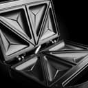 Russell Hobbs Appareil Croque Monsieur [Multifonction 3 en 1] Fiesta (Gaufrier, Sandwich, Gril, Plaques antiadhésives lavables au lave-vaiselle, extensible : cake pop, mini donut, churros) 24540-56 - 4