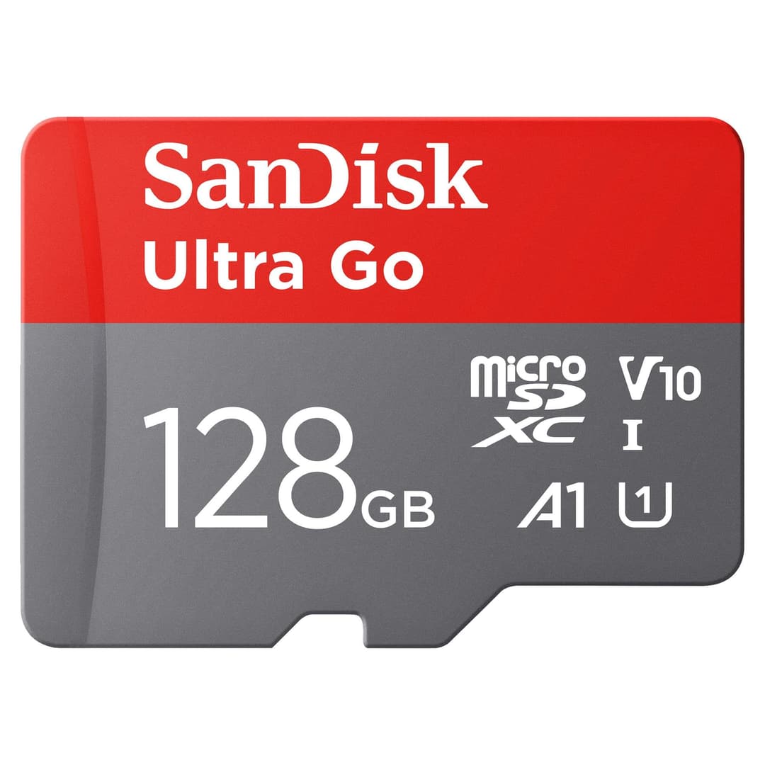 SanDisk Ultra Go micro SDXC card + SD adapter 128GB (For …