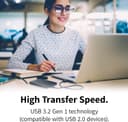Toshiba Canvio Partner 2TB Portable 2.5’’ External Hard Drive, USB 3.2, Mac & Windows compatible. (HDTB520EK3AB) - 5