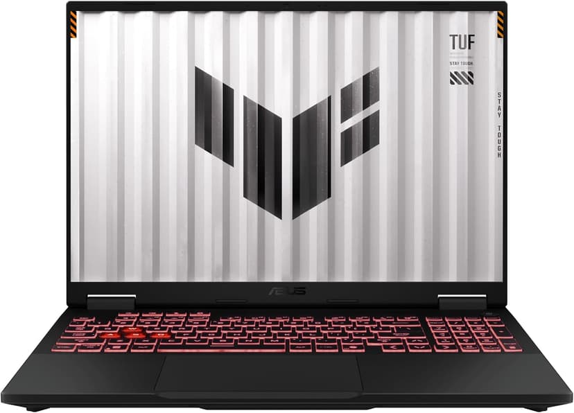 ASUS TUF Gaming A16 FA608UM-RV005 - Ordenador Portátil Gaming de 16" WUXGA 165Hz (AMD Ryzen 7 260, 32GB RAM, 1TB SSD, NVIDIA RTX 5060 8GB, Sin Sistema Operativo) Gris Jager - Teclado QWERTY español - 1