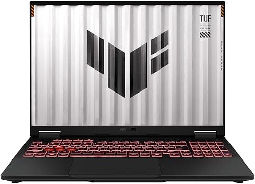 ASUS TUF Gaming A16 FA608UM-RV005 Gaming Laptop, 40.6 cm (16 Inches), WUXGA 165 Hz, AMD Ryzen 7 260, 32 GB RAM, 1 TB SSD, NVIDIA RTX 5060 8 GB, Without OS, Grey Hunter, Spanish