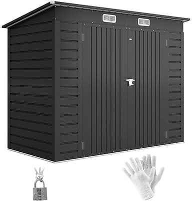 Outsunny Abri de Jardin en métal 3 m² Facile à Monter, ca…