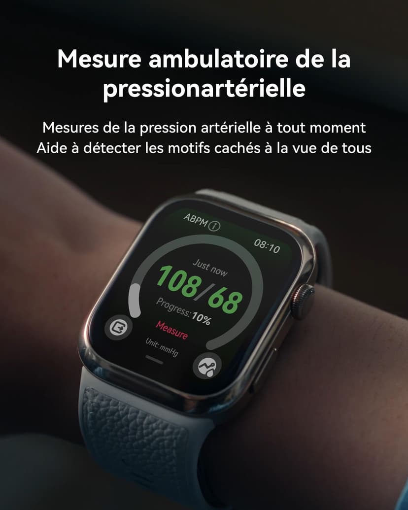 HUAWEI WATCH D2, Smartwatch for men women Ambulatory Blood Pressure Monitoring, ECG, Sleep Breathing Awareness, Medically Certified, SpO2, iOS& Android, up to 6 Days Battery Life, Bluetooth Calling - 2