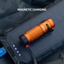 OLIGHT Baton 4 LED Small Torch Rechargeable up to 1300 Lumens, 170 m Light Range, Super Bright Mini Torch with 6 Modes, 30 Days Running Time, Strong Flashlight, IPX8 for Everyday Use, Orange - 6