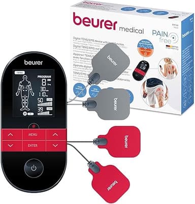 Beurer EM 59 Électrostimulateur musculaire TENS/EMS, 4-en…