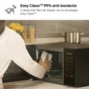 LG MH6042D Microwave Grill 20 Liter, 700 W, 5 Power Levels, Easy Cleaning, Black - 8