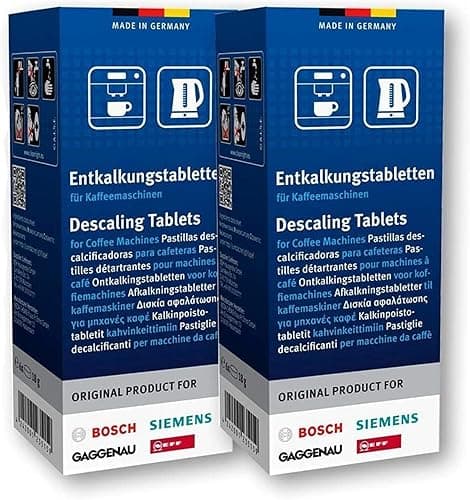 12 Descaling Tablets for Coffee Machines for Bosch, Siemens, Neff, Gaggenau, No.: 310967